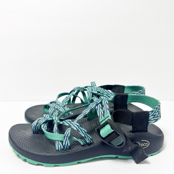 CHACO ZX 2 YAMPA TOE LOOP SPORT SANDALS STRAPPY HIKING WATER SHOES WOMEN SIZE 6 - Picture 1 of 5